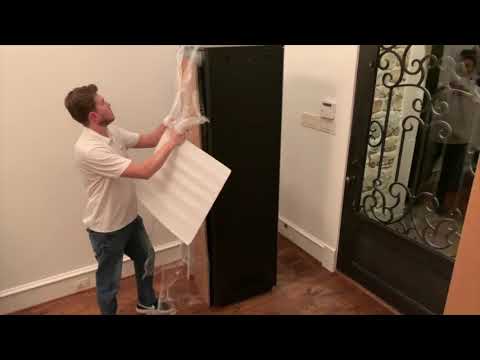 Unboxing Strong FS Series Rack SR-FS-SYSTEM-DC-42U Home theater equipment rack