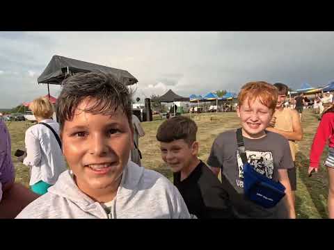 PARTY AT THE CHILDREN OF THE COLD SOMESUL VILLAGE WITH AUREL TAMAS