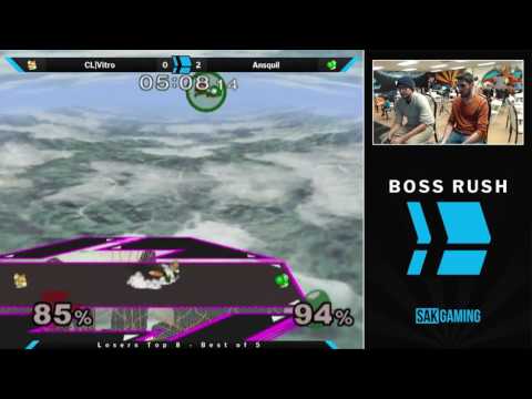Boss Rush April Losers Top 8 - CL|Vitro (Fox) vs Ansquil (Yoshi)
