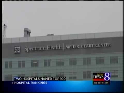 Area hospitals in Top 100 rankings