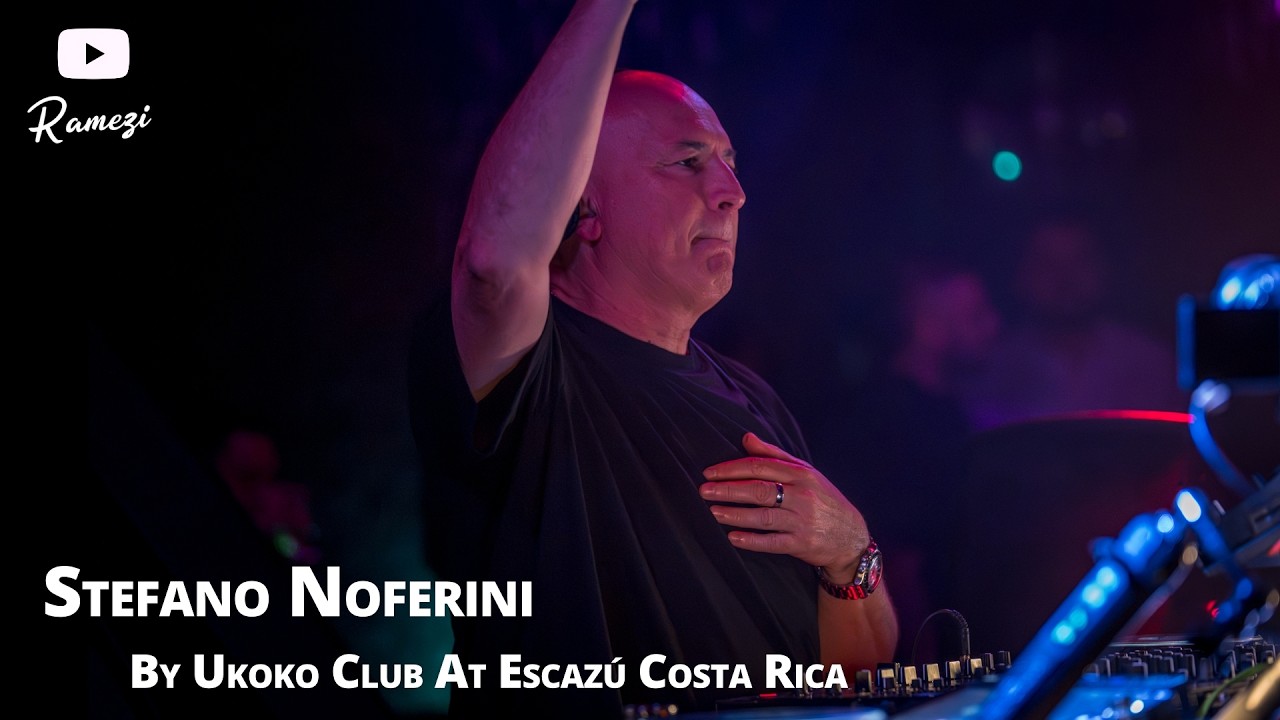 Stefano Noferini - Live @ Û Kóko Club x Escazú, Costa Rica