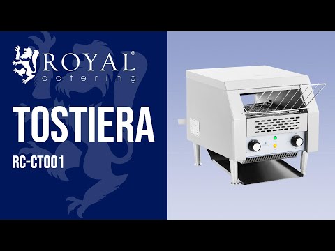 Video - Tostiera - 2,200 W - 3 funzioni