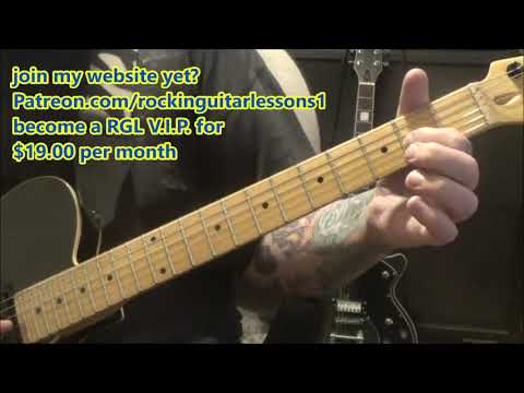 Greta Van Fleet - Highway Tune - Guitar Lesson by Mike Gross