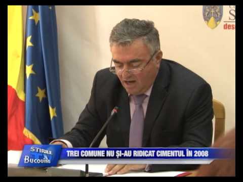 07   Trei comune nu si au ridicat cimentul in 2008 Bucovina TV ro