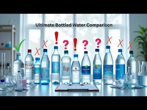 Ultimate Bottled Water Comparison: Water Test & Results! 🔬