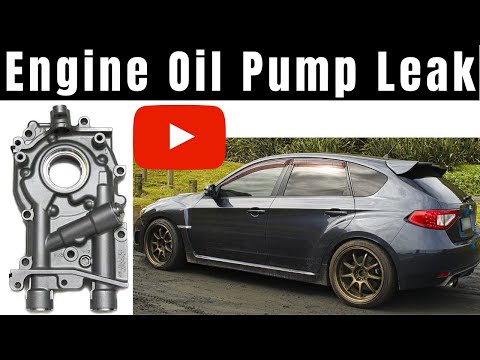 Subaru Oil Pump Leak (Engine oil leak)