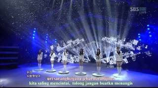 Download lagu T-ara & Davichi - We Were In Love [Perf] [Indo Sub] - 2012.01.15 mp3