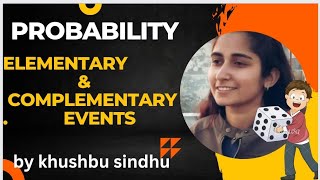 probability elementary events| probability complementary events| probability class 10 | ncert maths
