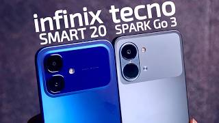 infinix SMART 20 atau tecno SPARK Go 3