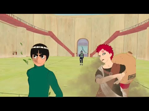 ROCK LEE VS GAARA CHUNIN EXAMS (vrchat)