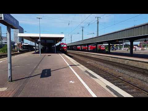 Ausfahrt einer S2 sonderzug von Gelsenkirchen, in dortmund Hbf