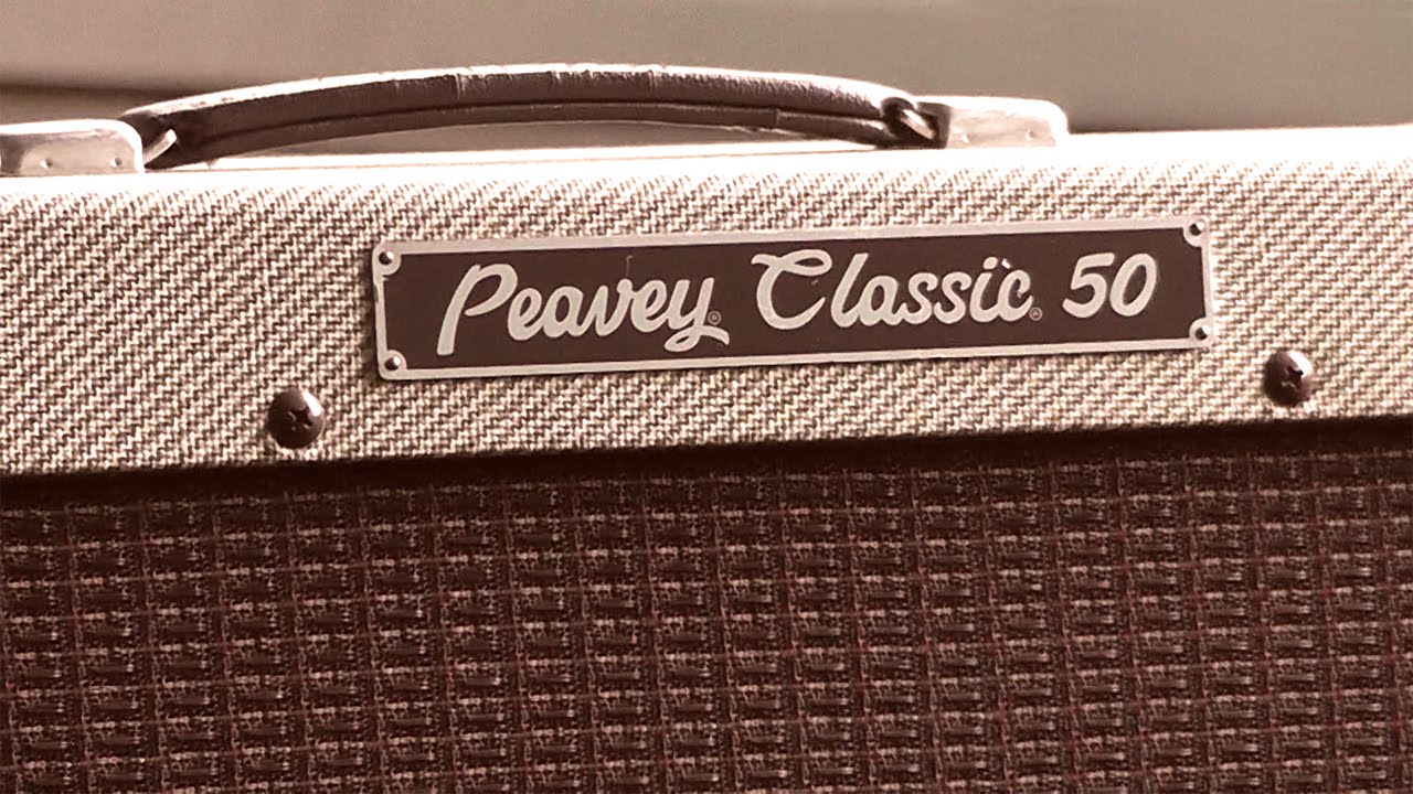 Peavey Classic 50W 2x12 Tube Amp Demo - YouTube