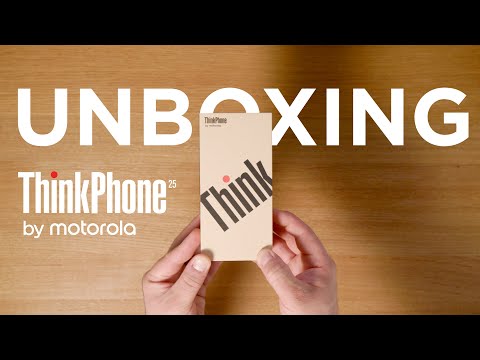 Motorola Think Phone 25 Unboxing