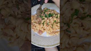 Macarrão cremoso fácil #shorts#macarrão#comidacasera#receitafacil#macarraocremoso#receitas#cremoso