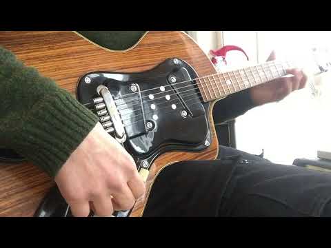 Wandre Polyphon Reverb Krundaal Davoli The First Guitar w built in reverb 1964 image 22