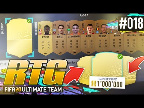 1,000,000 COINS TRANSFER PROFIT! - #FIFA20 Road to Glory! #18 Ultimate Team