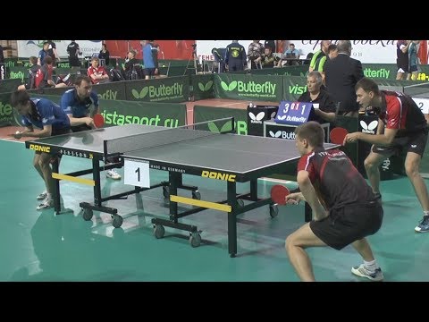 PULNIY, ULANOV vs ZHIDKOV, ZHMUDENKO Russian Club Premier League 4 Tour Table Tennis