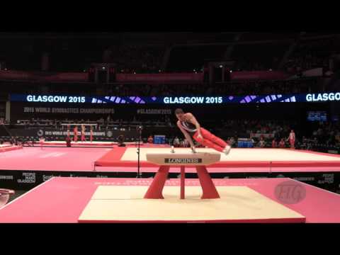 RZEPA Adam (POL) - 2015 Artistic Worlds - Qualifications Pommel Horse