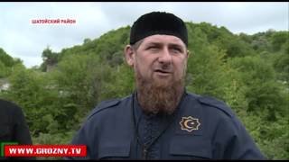 Рамзан Кадыров лично побывал на месте проведения спасательной операции по поиску Адлана Вараева
