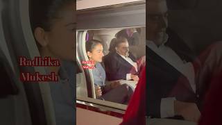 Mukesh Ambani and Radhika Merchant Share a Heartwarming Car Ride #shorts
