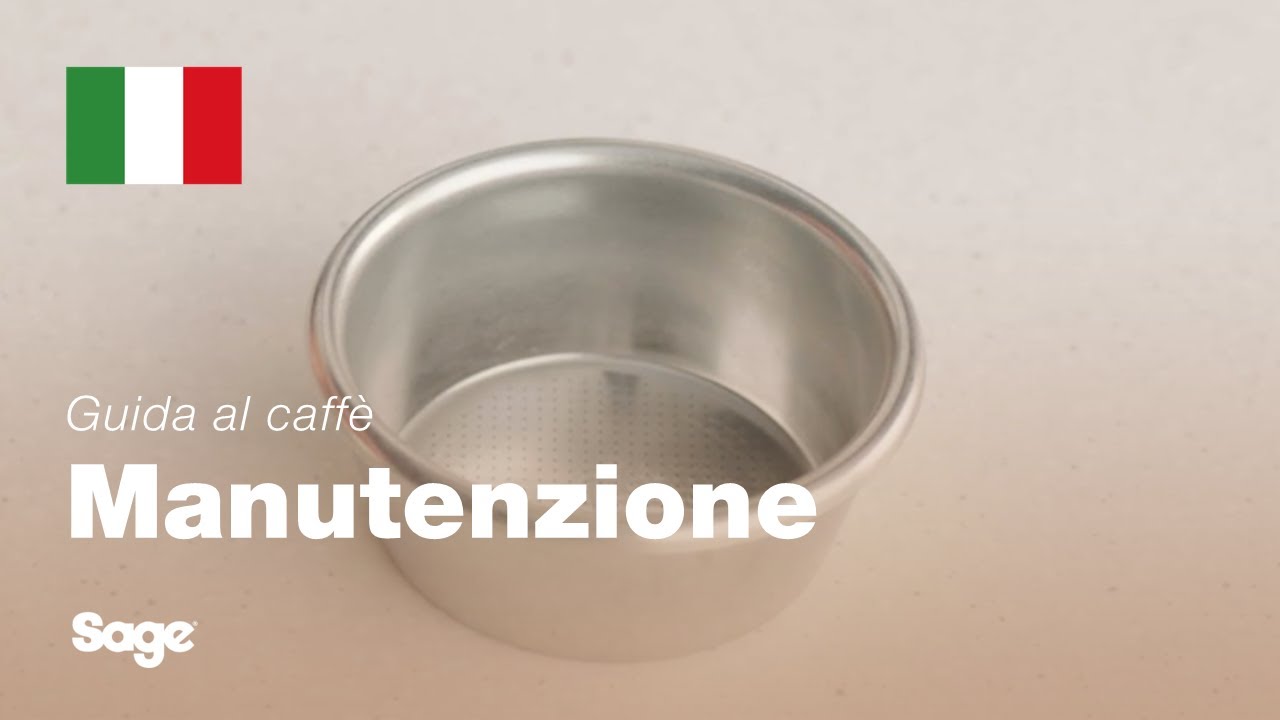 Risciacquo del cestello filtrante