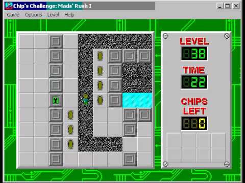 CCLP2 level 38 solution - 11 seconds
