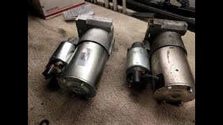 Corvette c6 z06 starter install new starter and explain theory of heat soak no hot start problem by