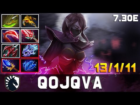 Liquid Qojqva Templar Assassin Mid Lane | Dota 2 Pro MMR Gameplay | Update Patch 7.30e