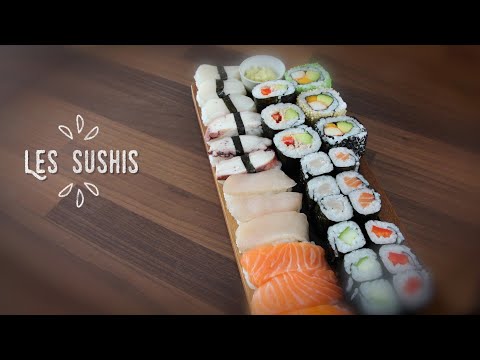 Comment faire des sushis en moins de 15 minutes. 2ème partie.