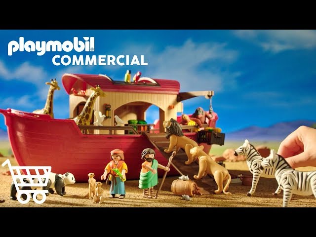 Vídeo relacionado con PLAYMOBIL Junior 71681 Arca de Noé Maletín, Que Incluye rampa y Nueve Animales, Juguete sostenible Hecho de plásticos a Base de Plantas, Juguetes para niños a Partir de 1 año