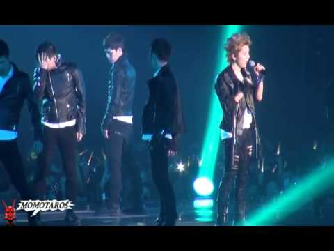 120401 INFINITE DongWoo Solo   Because @ SECOND INVASION EVOLUTION