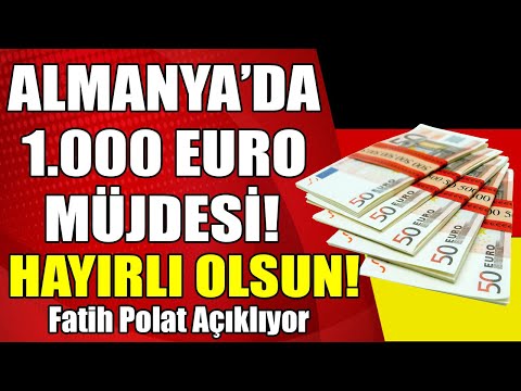 Almanya'da yaşayanları sevindiren haber geldi! 1.000 Euro kimler alacak? Son dakika Avrupa haberleri