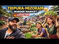 Exploring Tripura Mizoram Border Market India Unbelievable Damcherra Dhanicherra Market
