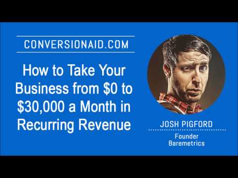 YouTube thumbnail for Baremetrics founder interview
