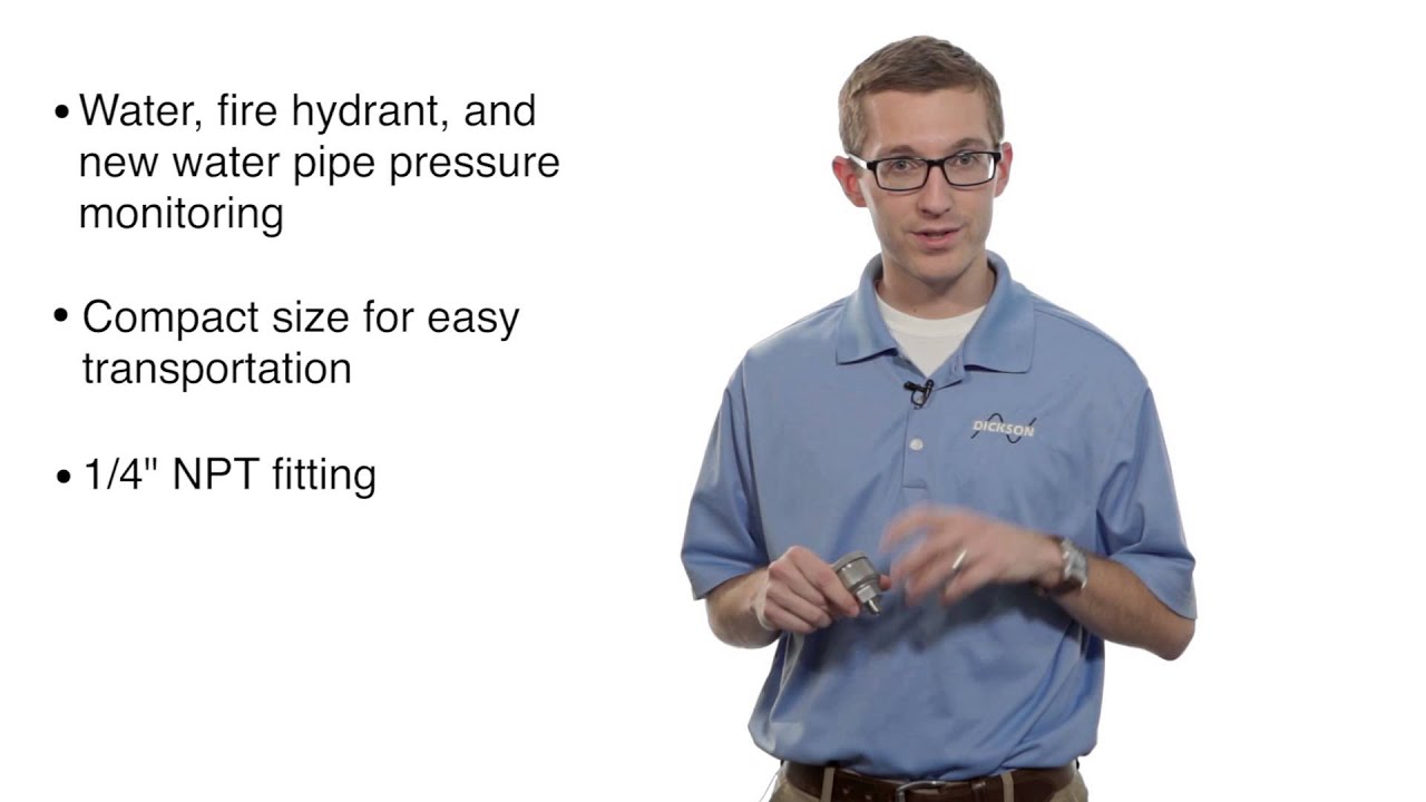 Dickson Compact Pressure Data Logger: PR350