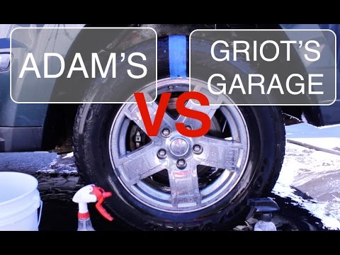 Adam's Rubber Cleaner VS. Griot's Garage Rubber Cleaner