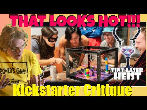 Tiny Laser Heist: A Hilariously Awkward 3D Heist Game - Kickstarter Critique Review