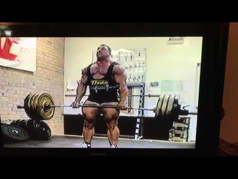 Captain Kirk Karwoski | 810 lb Deadlift at Peak Strength & Size (1994)