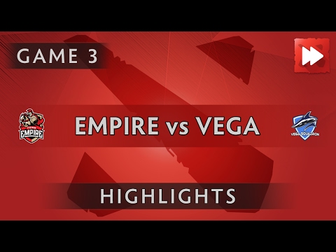 Team Empire vs Vega Squadron [Game 3] Dota 2 Asia Championships 2017 - Dota Highlights