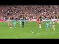 Arsenal Players & Fans Crazy Celebration After Martinelli Goal vs Man City