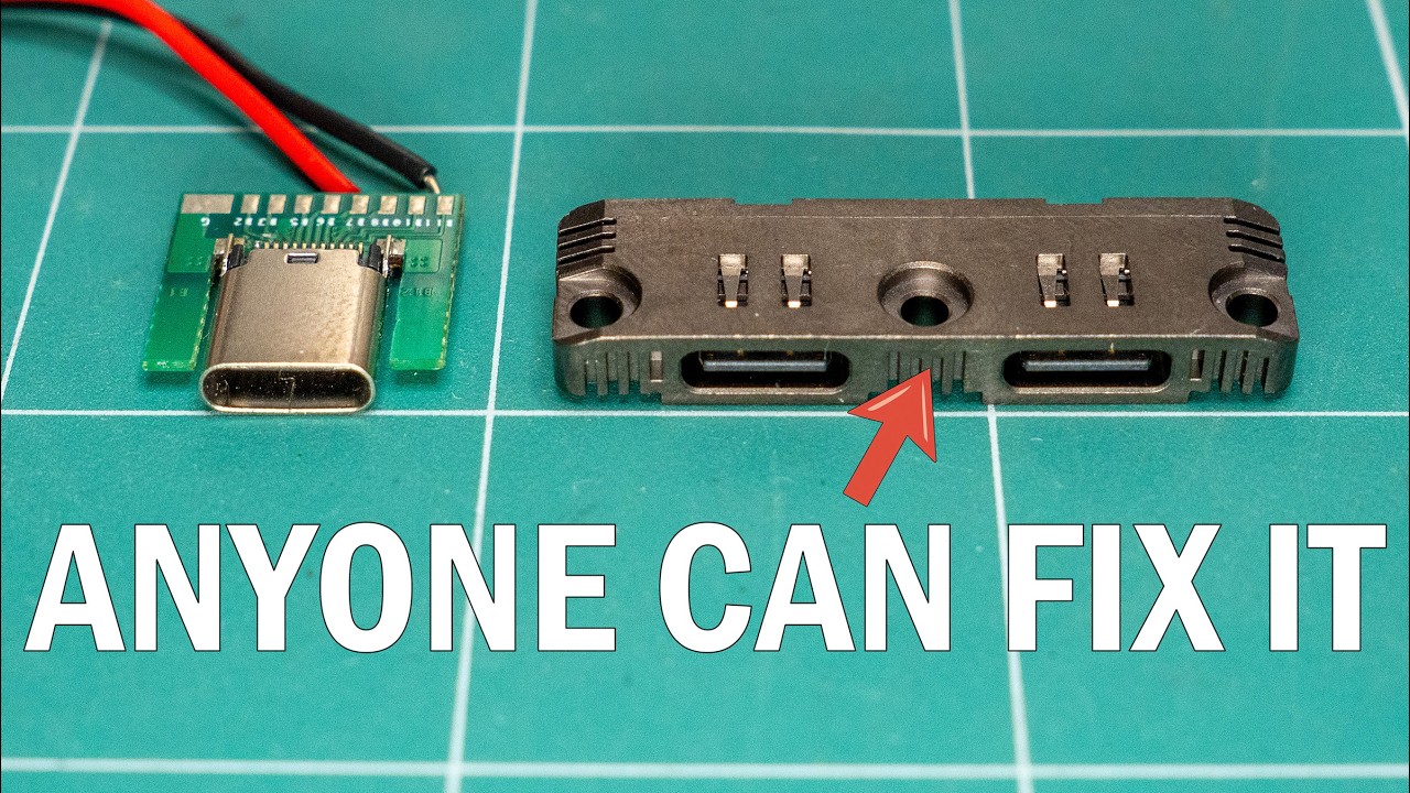 The Most Repairable USB Port Yet