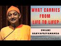 What Carries From Life To Life Swami Sarvapriyananda