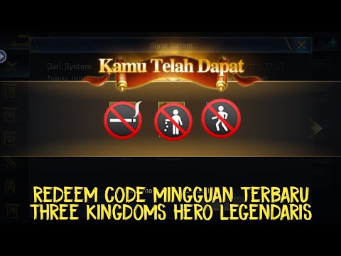 REDEEM KODE THREE KINGDOMS HERO LEGENDARIS MINGGUAN TERBARU - CEPETAN KLAIM