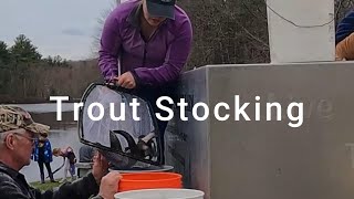 Trout Stocking in Massachusetts - April 2024