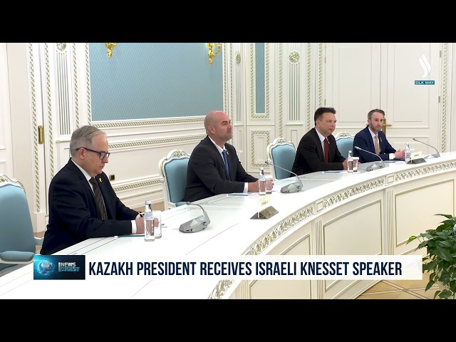 Президент Израиль Кнессетинин төрагасын кабыл алды