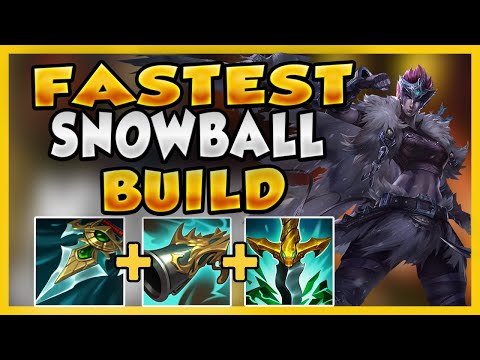 BEST LETHALITY BUILD TO RUN TO SNOWBALL AND CARRY! (CRAZY DAMAGE) - League of Legends