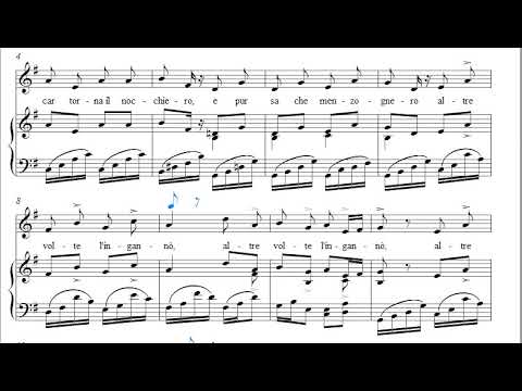 LASCIA IL LIDO - Mezzo-soprano - VACCAJ