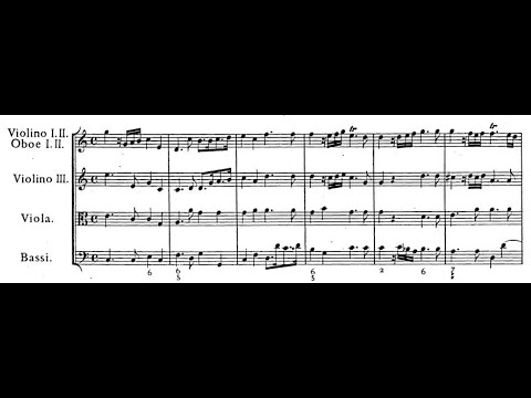 Händel, Rodelinda - Ouverture (score)