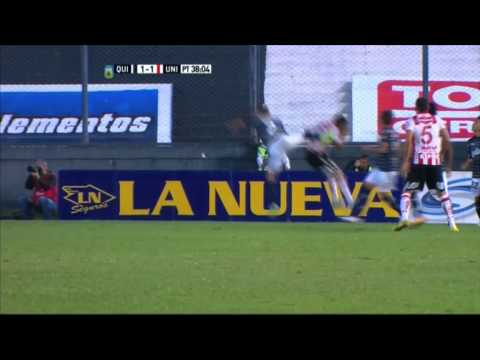 Gol de Triverio. Quilmes 1 - Unión 2. Fecha 10. Primera División 2015. FPT.