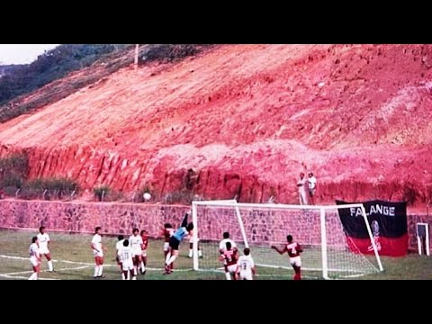 Inauguração do Barradão em 1986 - Vitória 1 x 1 Santos